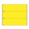 Nevs I.V. Bag Labels, Removable, Thermal Notched, 3"core, 1" x 3-1/2" Yellow PNOT-135RY - alternate 1
